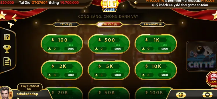 Catte Tại HitClub Trải Nghiệm Đỉnh Cao Game Bài Chiến Thuật Với Lợi Nhuận Khổng Lồ