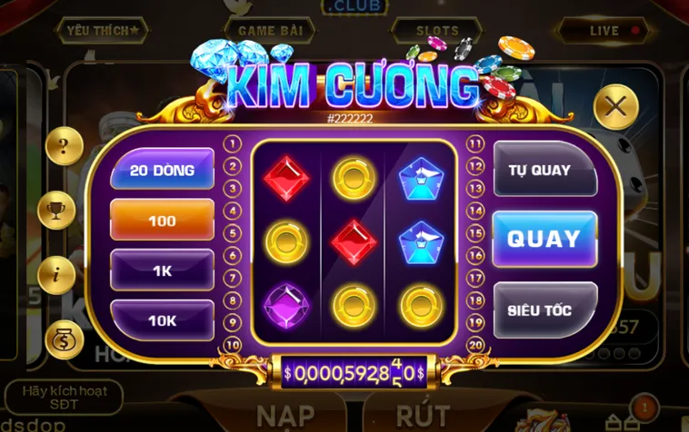 Săn Lùng Kho Báu Minigame Kim Cương Tại HitClub Với Cơ Hội Nổ Hũ Lớn