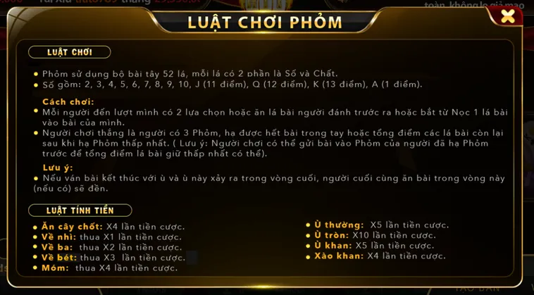 Khám Phá Siêu Phẩm Phỏm Tại HitClub Với Cơ Hội Nhận Thưởng Khổng Lồ Cho Cao Thủ