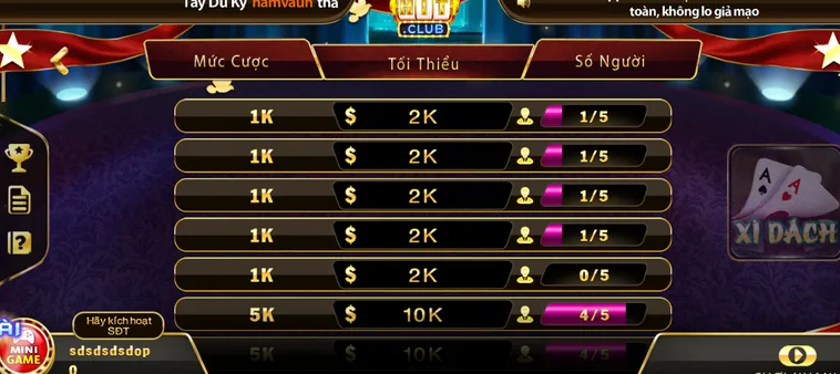Xì Dách Tại HitClub Trải Nghiệm Đỉnh Cao Sòng Bài Với Cơ Hội Thắng Cực Lớn