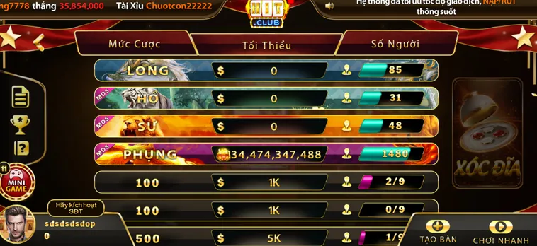 Casino Xóc Đĩa Tại HitClub Đỉnh Cao Cá Cược Với Phần Thưởng Giá Trị Lớn